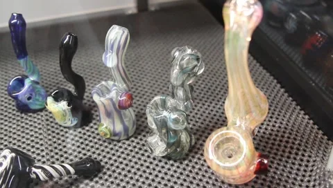 Marijuana Pipe Stock Footage 4585015