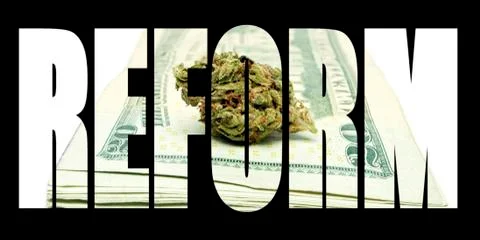 Marijuana reform Stock Illustration
