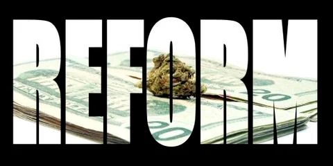 Marijuana reform Stock Illustration