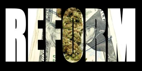 Marijuana reform Stock Illustration