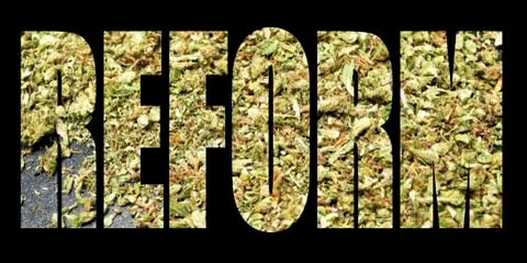 Marijuana reform Stock Illustration