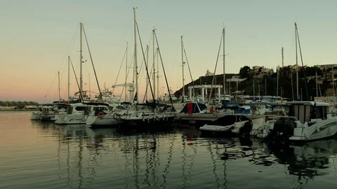 Marina 2 Stock Footage 83394536