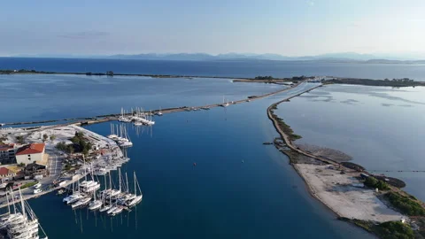Marina aerial. Stock Footage 310313542