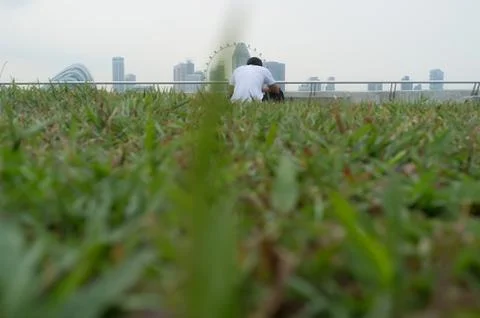 Marina barrage Stock Photos