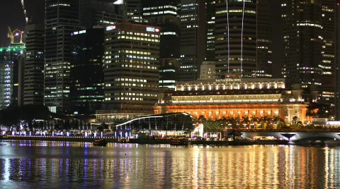 Marina Bay 動画素材 590809