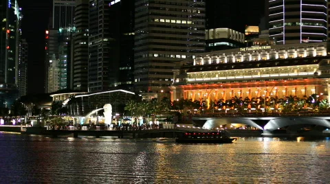 Marina Bay 스톡 동영상 592303
