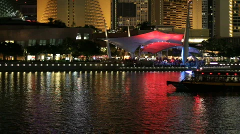 Marina Bay Vídeo Stock 594169