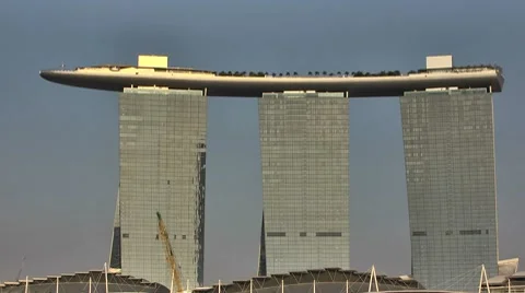 Marina Bay Sands Stock Footage 8518073