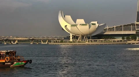 Marina Bay Sands Stock Footage 8518098