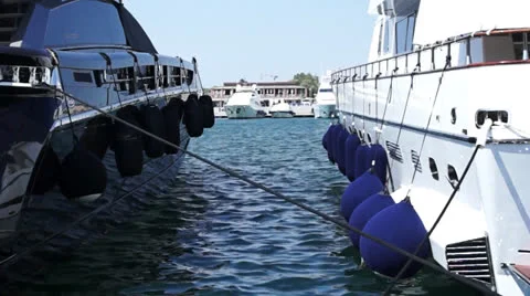 Marina boats 2 動画素材 25734015