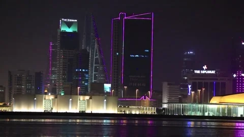 Marina Corniche Bahrain 库存影片 247277566