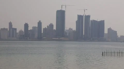Marina Corniche Bahrain Stock Footage 247277718