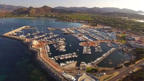 Marina di Villasimius  Stock Footage 82399797