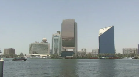 Marina Dubai Vídeo Stock 151836