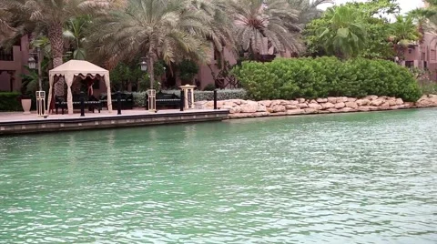 Marina in Dubai Stockbeeldmateriaal 44274029