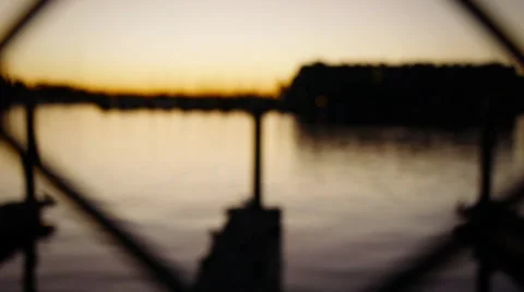 Marina Fence Stock Footage 944479