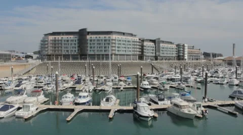 Marina Video stock 8603543