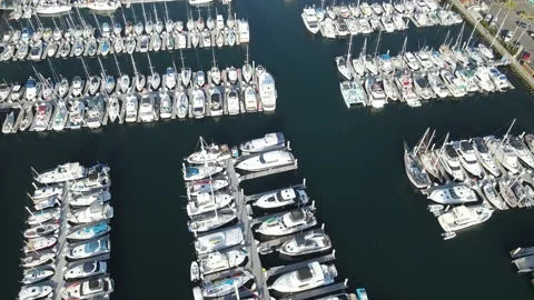 Marina Video stock 166524619