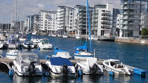 Marina Helsingborg 스톡 동영상 188233709