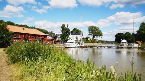 Marina at Mem Stock Footage 94507700