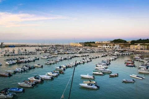 Marina of Otranto Stock Photos
