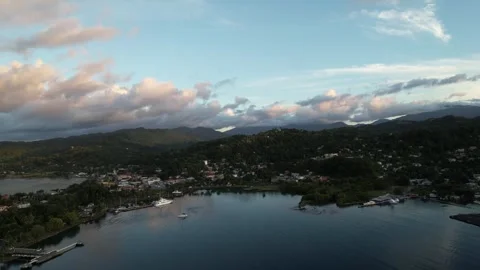 Marina Overview Stock Footage 277012558