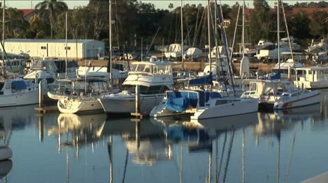 Marina Pan Stock Footage 8660019