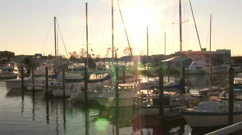 Marina Part 1 Stock Footage 493026
