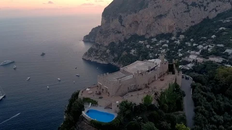 Marina piccola - Capri Video stock 105429503