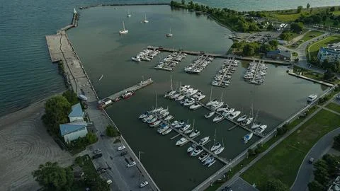 Marina pier Stock-Fotos