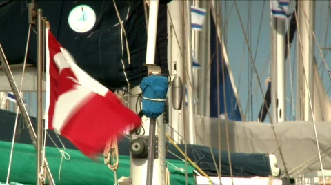 Marina scene 16 Video stock 710813