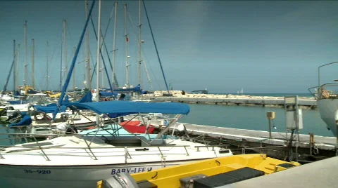 Marina scene 8 Stock Footage 705413