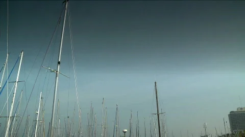 Marina scene 9 Stock Footage 705671