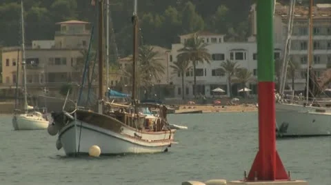 Marina in Spain Video stock 9269244