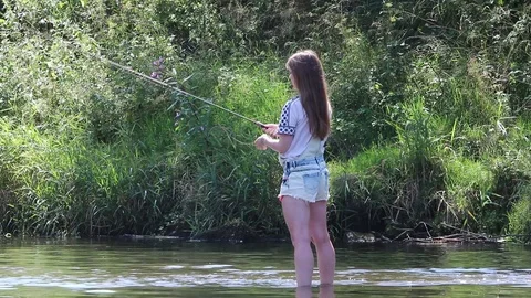 Marina spinnfischen gut (2) Video stock 81251007
