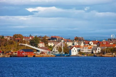 Marina in Stavanger Stock Photos