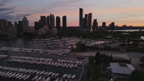 Marina sunrise  Stock Footage 172102241