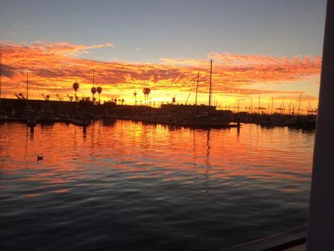 Marina Sunrise Fotos de archivo