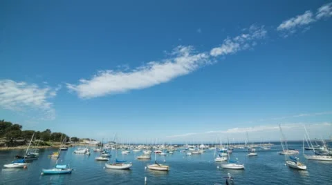 Marina Time Lapse Video stock 22412483
