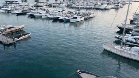 Marina in Tivat Stock Footage 158977107
