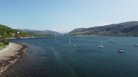 Marina , Ullapool Vídeos de archivo 331941948