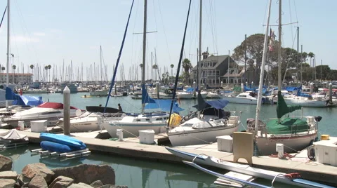 Marina View Stock Footage 40723175