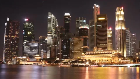 MarinaBayTimeLapse Stock Footage 131713085