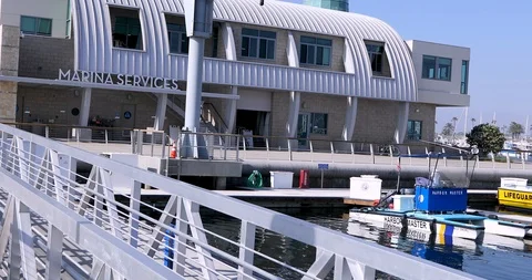 Marina's Office Stock Footage 102245214