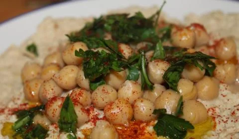 Marinated champignons Stock Photos