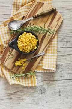 Marinated corn Stock Photos
