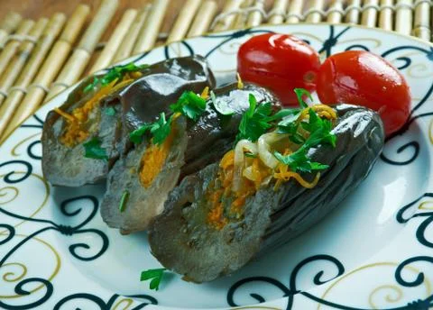 Marinated eggplant 写真素材