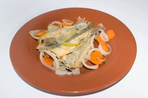 Marinated fish Stock Photos