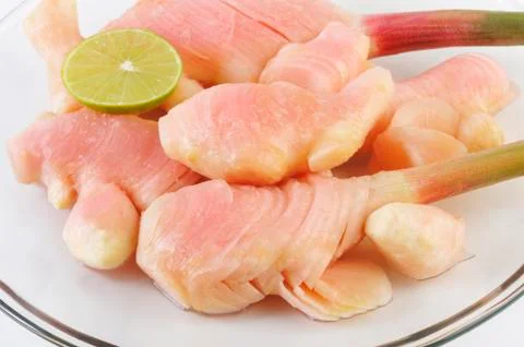 Marinated Ginger Stock Photos