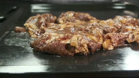 Marinated lamb Stock Footage 131536731